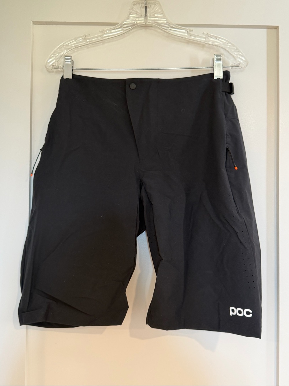 POC Men's Black Athletic Cycling Shorts